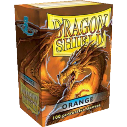 Sleeves - CCG Oranje (100 stuks - Dragon Shield)