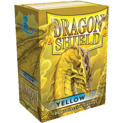 Sleeves - CCG Geel (100 stuks - Dragon Shield)