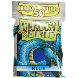 Sleeves - CCG Blauw (50 stuks - Dragon Shield)