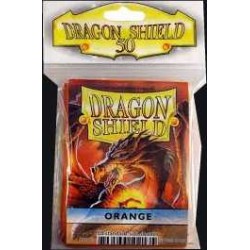 Sleeves - CCG Oranje - (50 stuks - Dragon Shield)