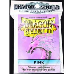 Sleeves - CCG Roze (50 stuks - Dragon Shield)