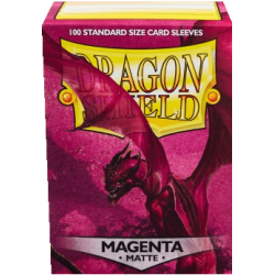 Sleeves - CCG Magenta (100 stuks - Dragon Shield)