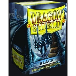 Sleeves - CCG Zwart (100 stuks - Dragon Shield)