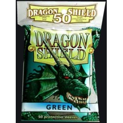 Sleeves - CCG Groen (50 stuks - Dragon Shield)