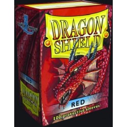 Sleeves - CCG Rood (100 stuks - Dragon Shield)