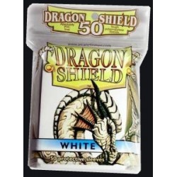 Sleeves - CCG White (50 pcs - Dragon Shield)