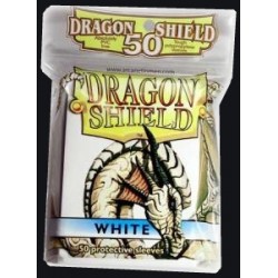 Sleeves - CCG Wit (50 stuks - Dragon Shield)