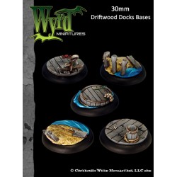 Driftwood Bases 30 mm (5 stuks)