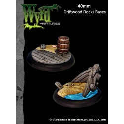 Driftwood Bases 40 mm (2 stuks)