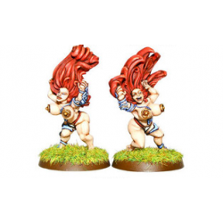 Dwarf Ladies - Shield Ladies