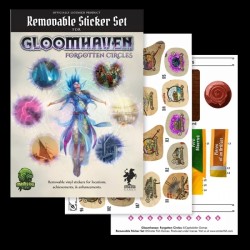 Gloomhaven Forgotten Circles - Removable Sticker Set