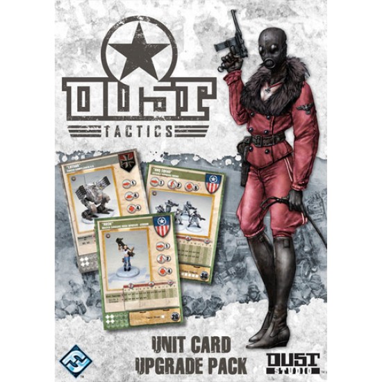 Dust Tactics - Unit Upgrade Cards