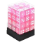 D6 (36 stuks - 12 mm) - Frosted Pink