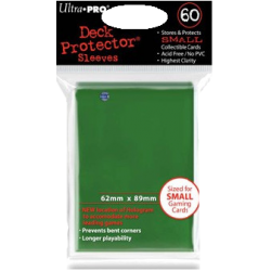 Sleeves - Small Green (50 pcs - Ultrapro)