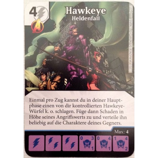 Dice Masters - Hawkeye Heldenfall