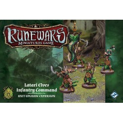 Runewars Miniatures Game - Latari Elves Infantry Command