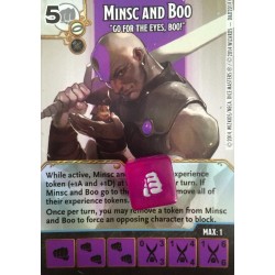Dice Masters - Alternative Art - Minsc and Boo + Die