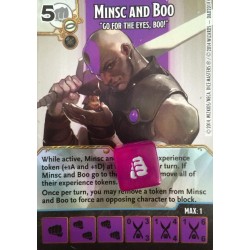 Dice Masters - Alternative Art - Minsc and Boo + Dobbelsteen