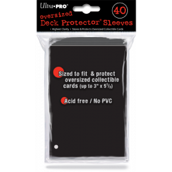 Sleeves - Oversized Black