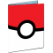 Pokemon 4 Pocket Portfolio Pokeball