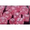 Polydice - Frosted - Pink/White