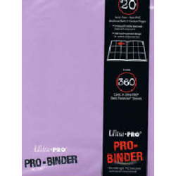 Binder Pro 9 Pocket - Lila