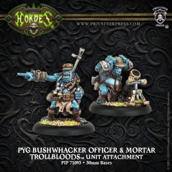 Trollbloods - Pyg Bushwhacker Officer & Mortar