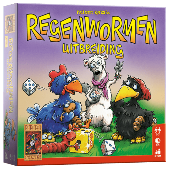 Regenwormen: Uitbreiding