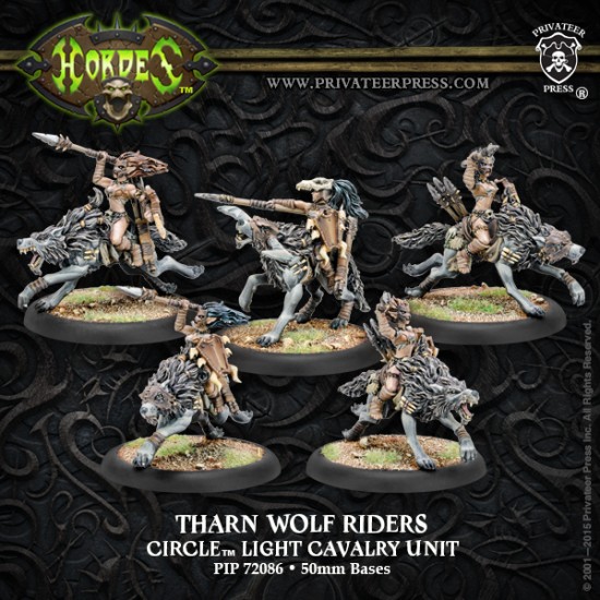 Circle Orboros - Tharn Wolf Riders