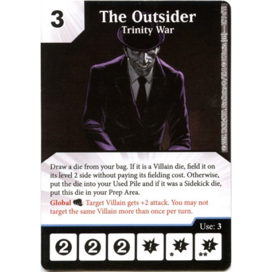Dice Masters - Alternative Art - The Outsider
