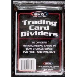 Trading Card Dividers (10 stuks)