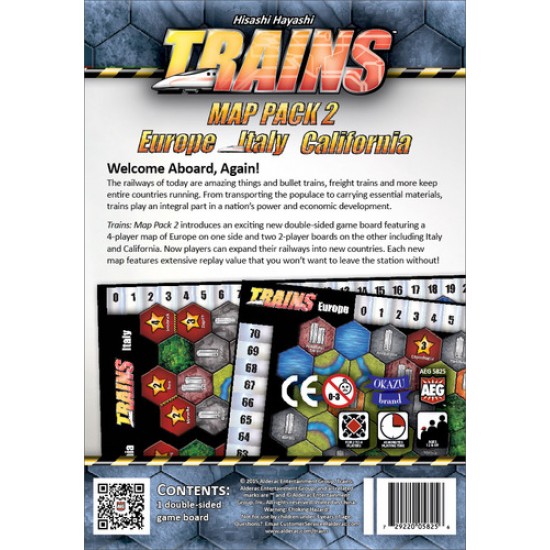 Trains - Map Pack 2 - Europe/Italy & California