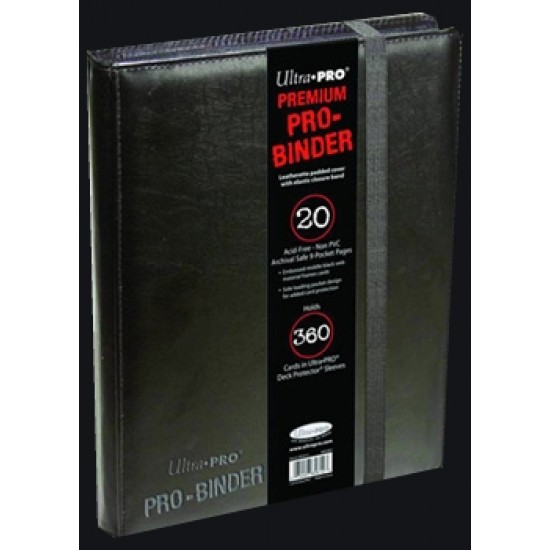 Binder Pro 9 Pocket - Zwart