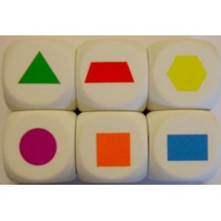 Die - 50 mm - Foam - Colored Shape