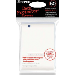 Sleeves - Small White (50 pcs - Ultrapro)