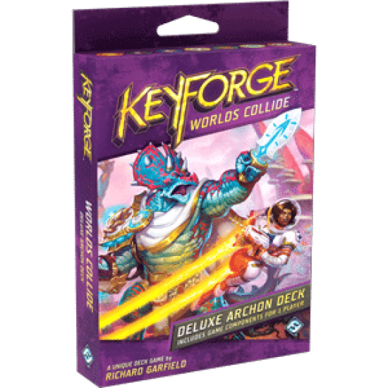 Keyforge Worlds Collide Deluxe Archon Deck Keyforge Worlds Collide Deluxe Archon Deck