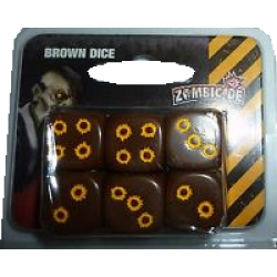 Zombicide - Extra Bruine Dobbelstenen